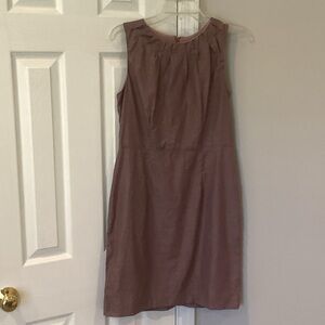 LOFT Dusty Rose Sleeveless Mini Dress